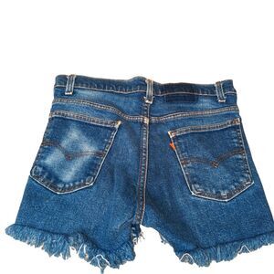 Orange tag Levi's Blue Jean Shorts for Women